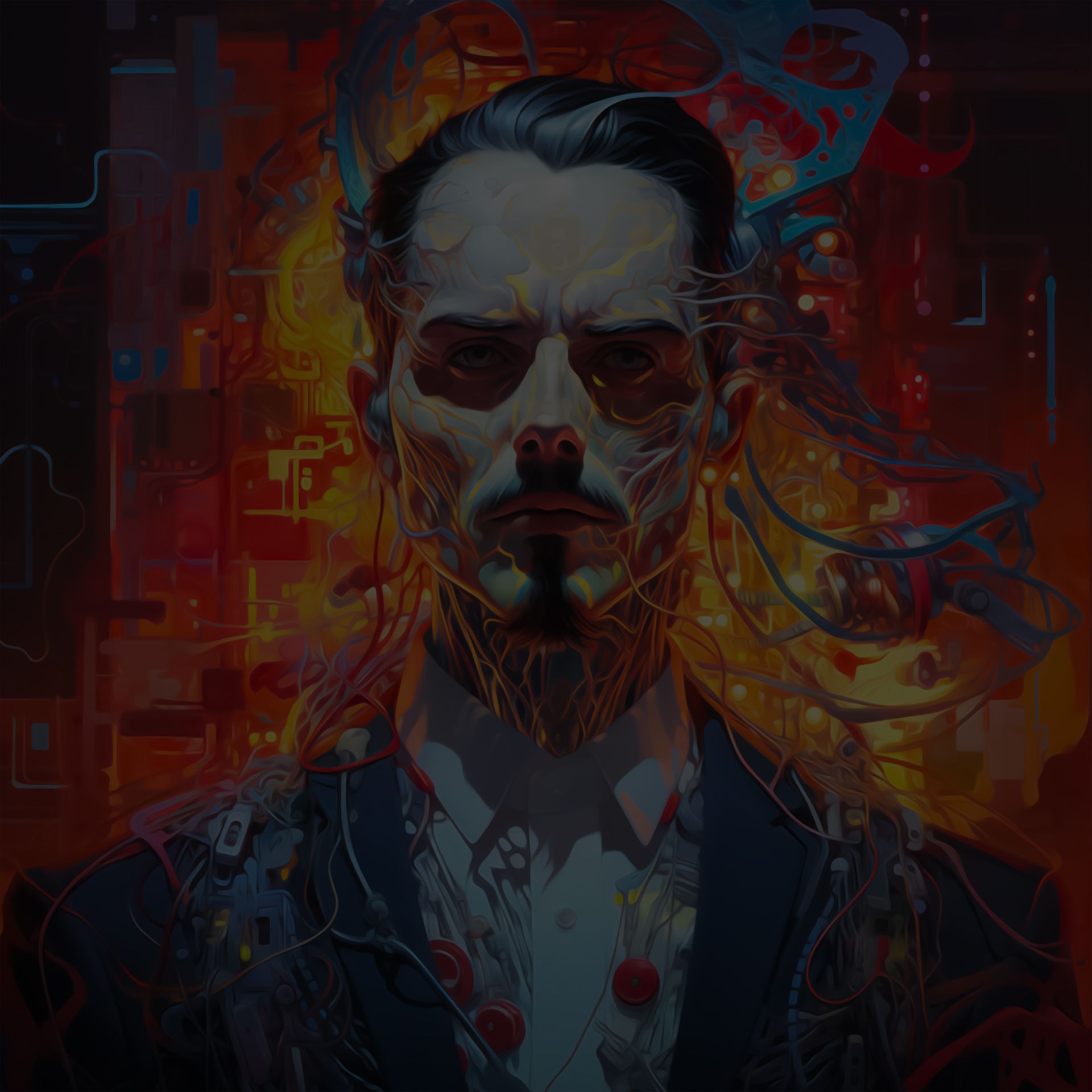 Фоновая иллюстрация блога о веб-разработке